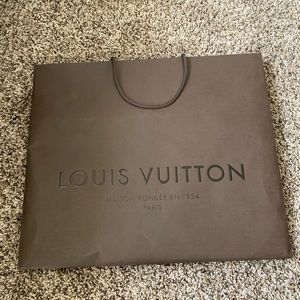 Large Louis Vuitton gift bag